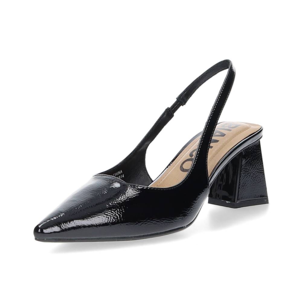 zwarte slingback