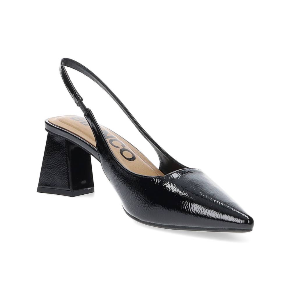 zwarte slingback