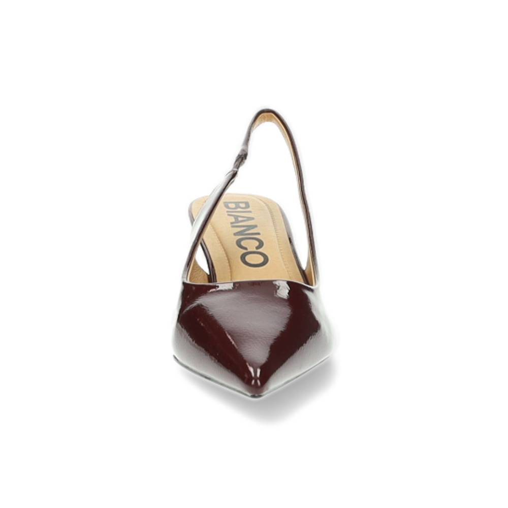 burgundy slingback