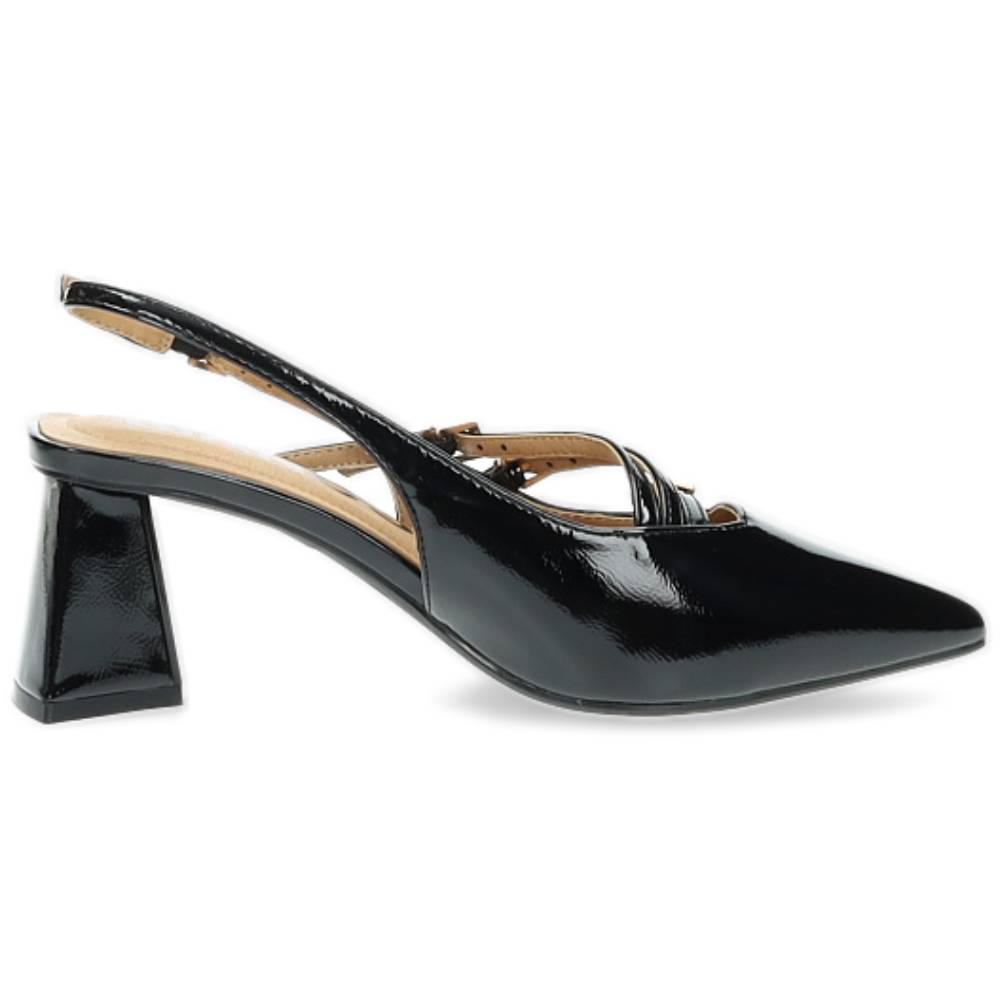zwarte slingback