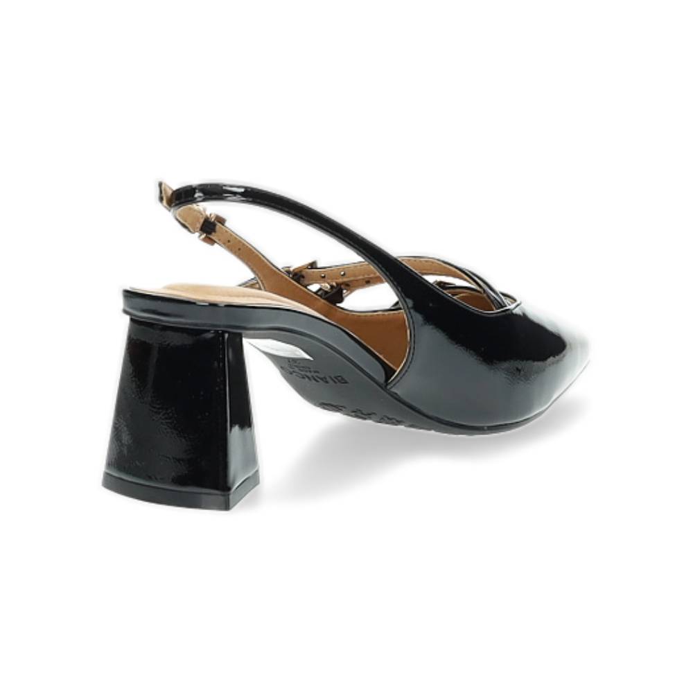 zwarte slingback