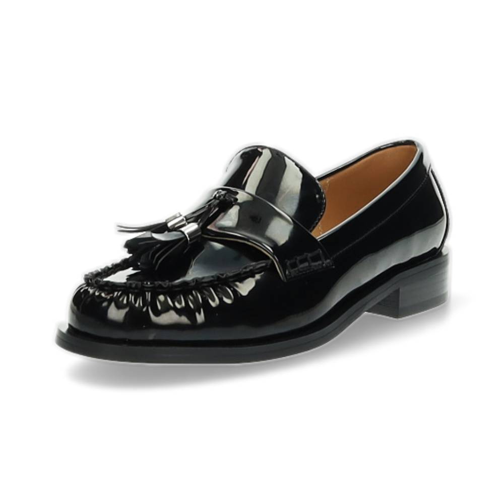 zwarte mocassin