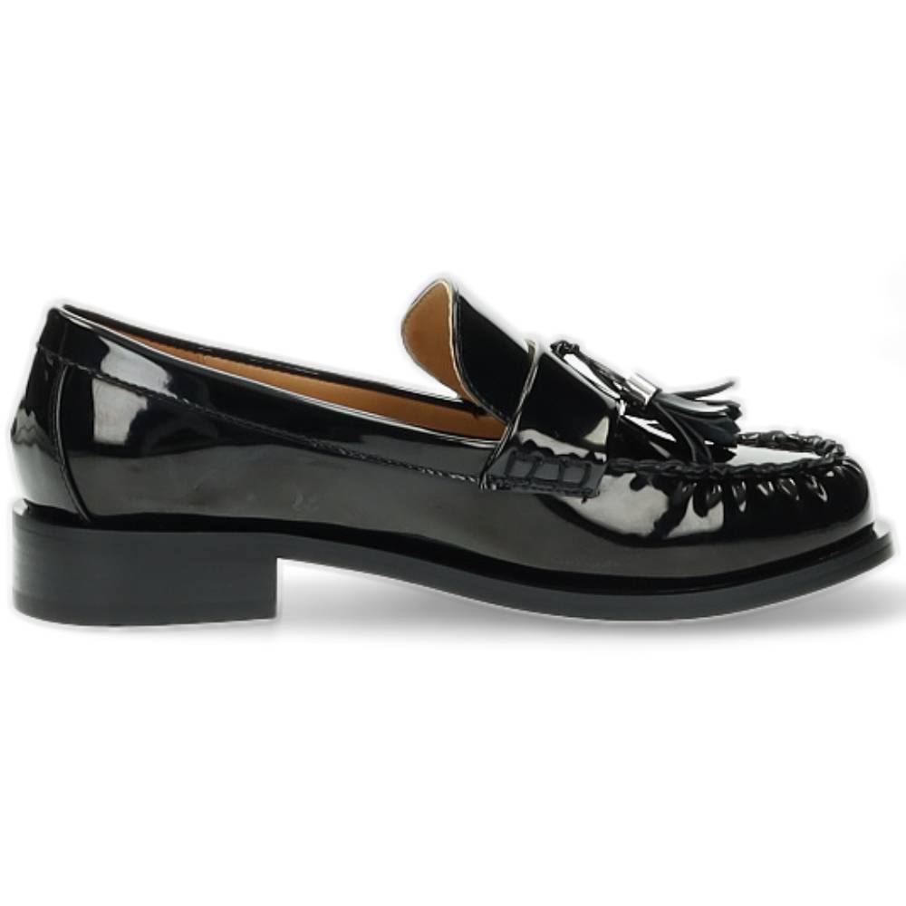 zwarte mocassin