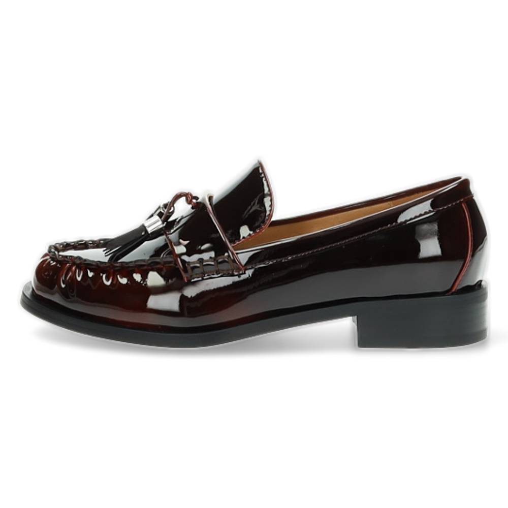 bruine mocassin