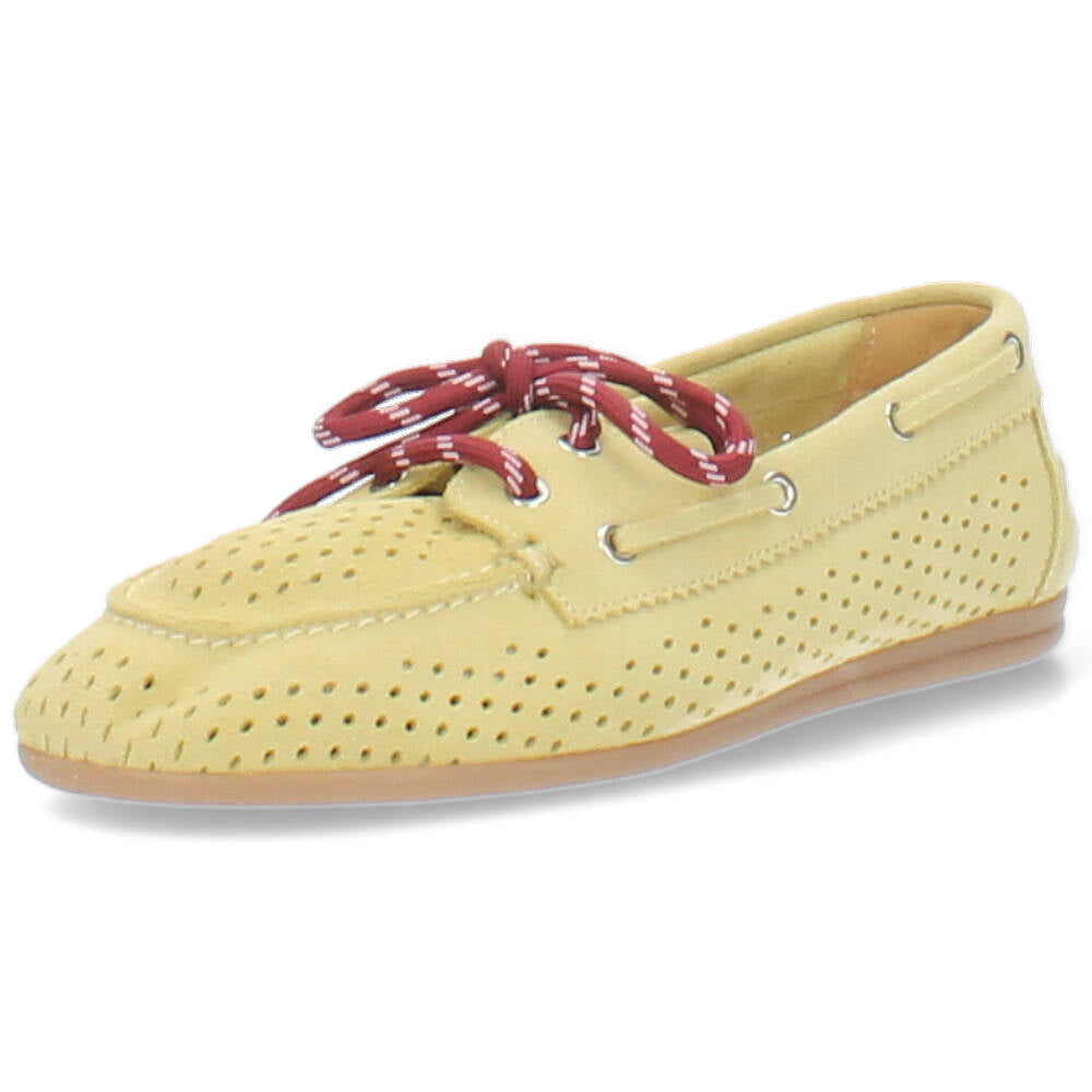 gele bootschoen