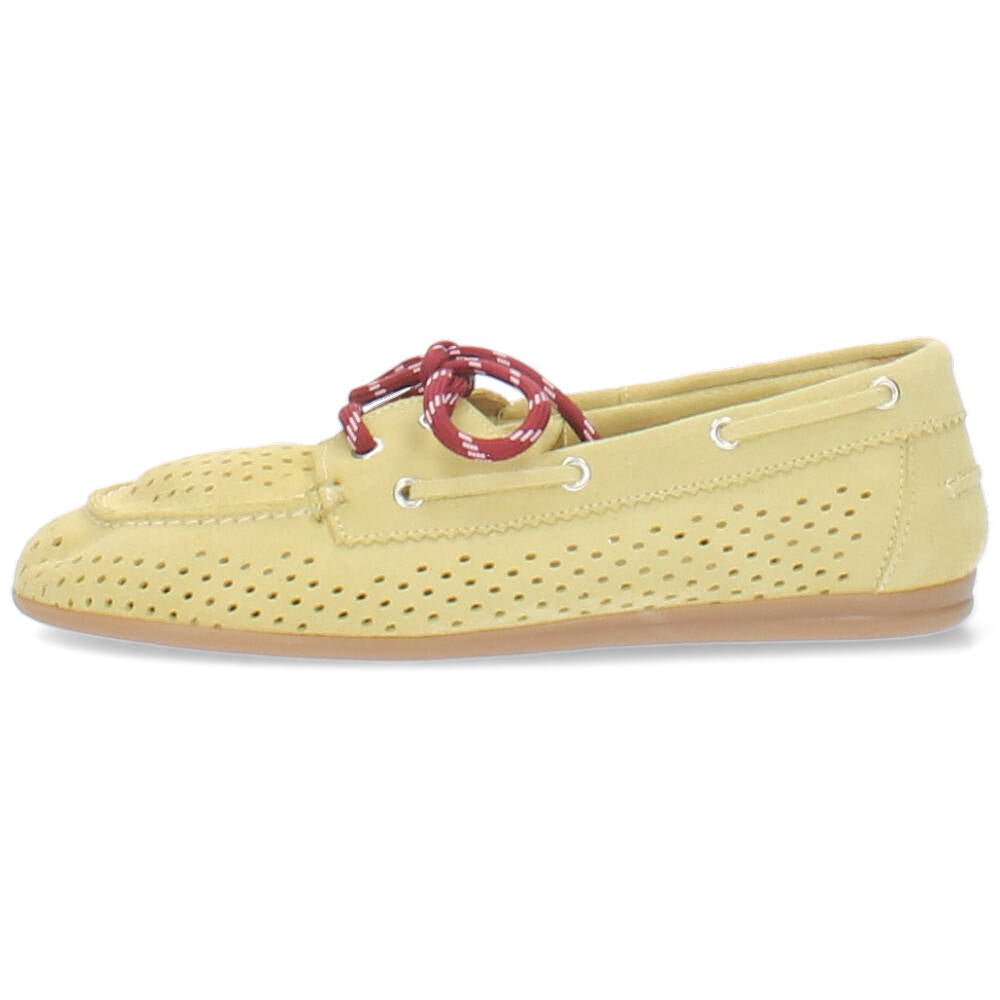 gele bootschoen