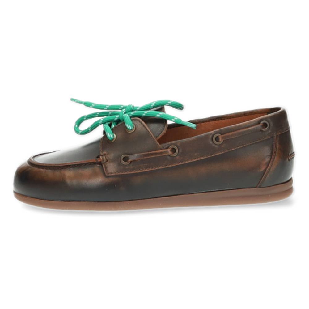 donkerbruine bootschoen