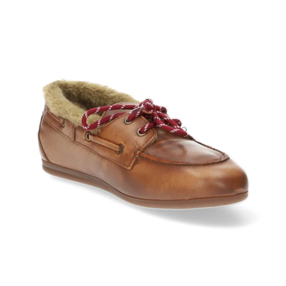 cognac bootschoen