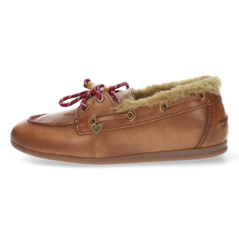 cognac bootschoen
