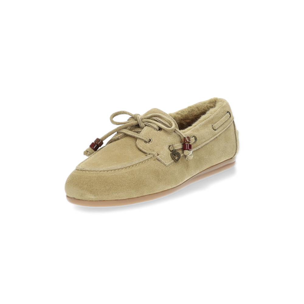 taupe bootschoen