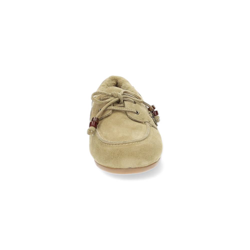taupe bootschoen