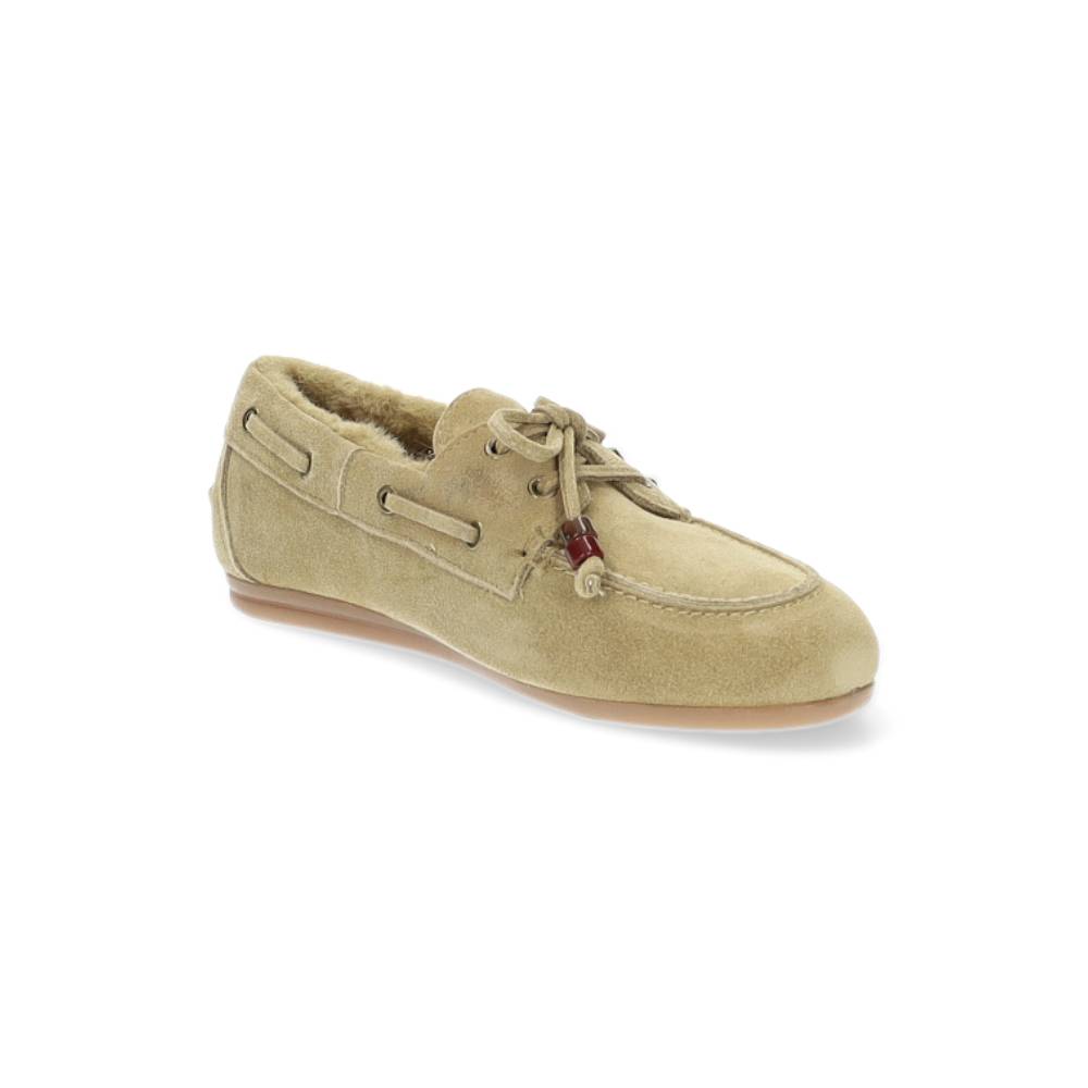 taupe bootschoen