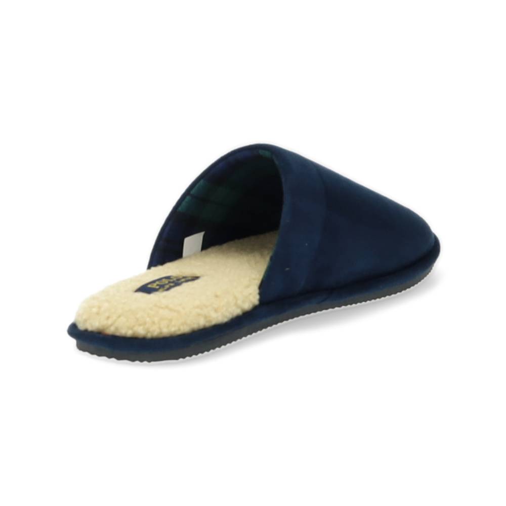 blauwe pantoffel