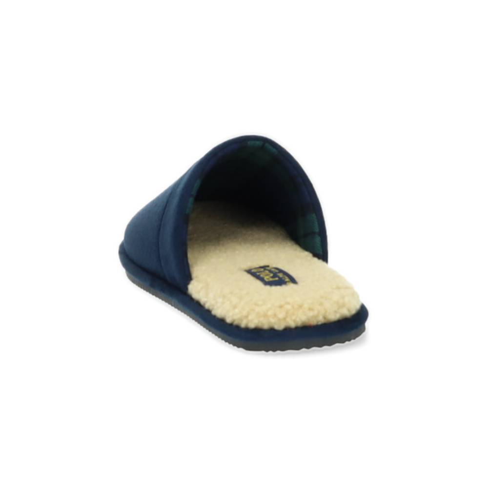 blauwe pantoffel