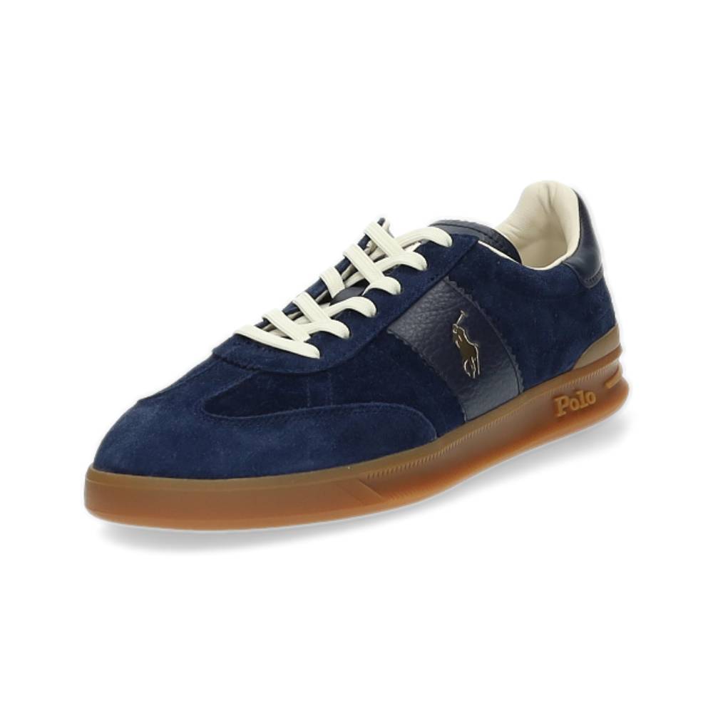 blauwe sneaker