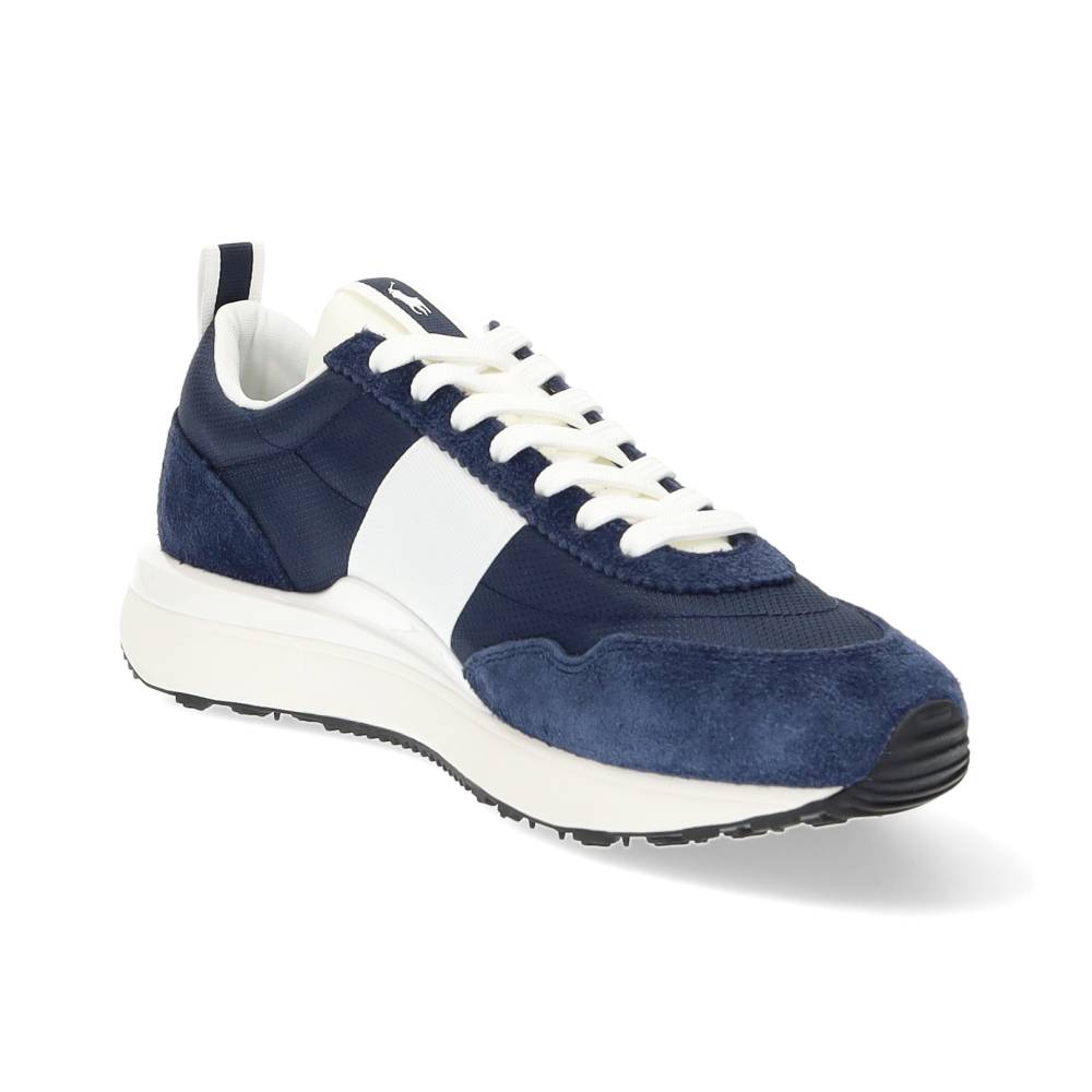 blauwe sneaker