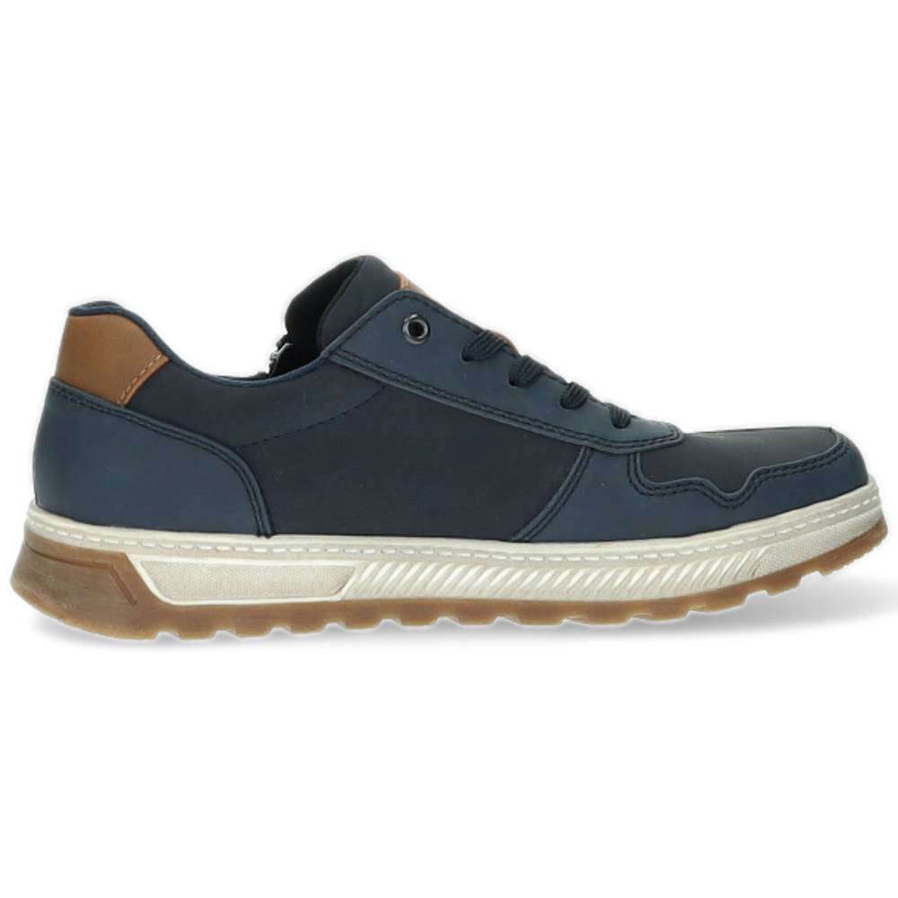 blauwe sneaker