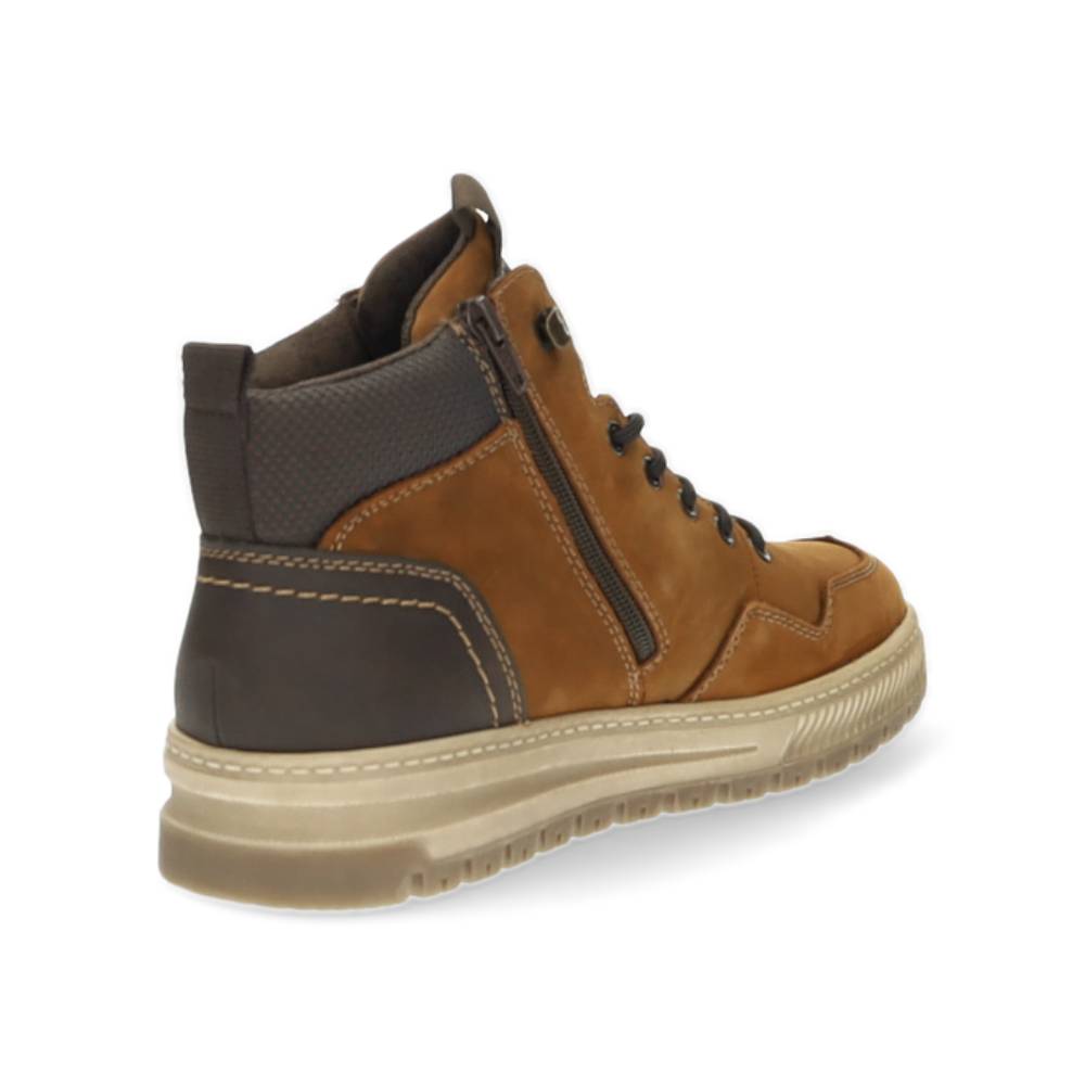 bruine hoge sneaker