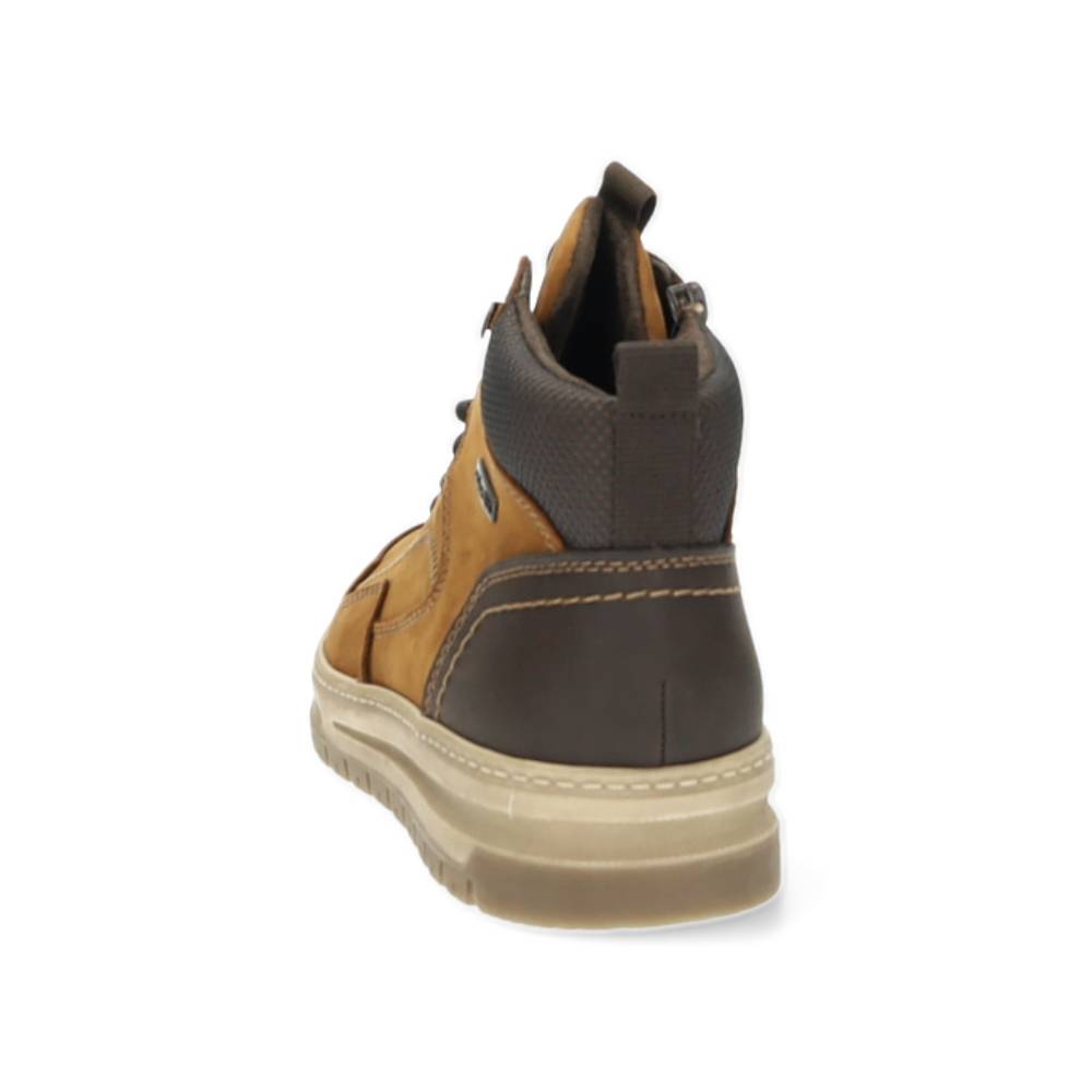 bruine hoge sneaker