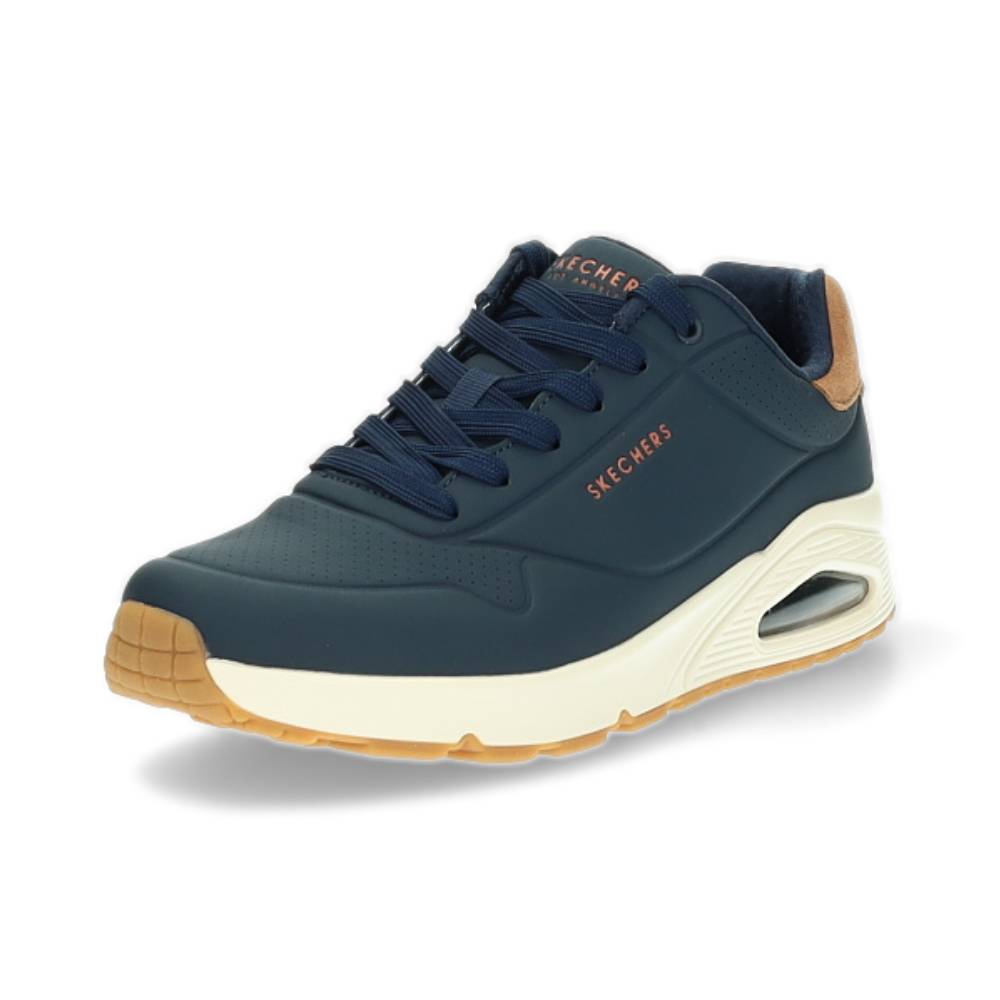blauwe sneaker