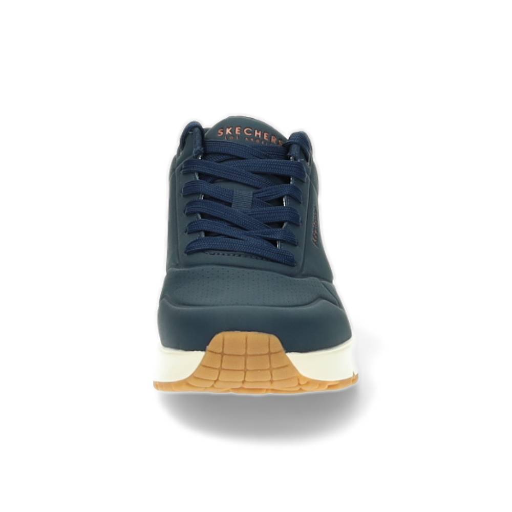 blauwe sneaker