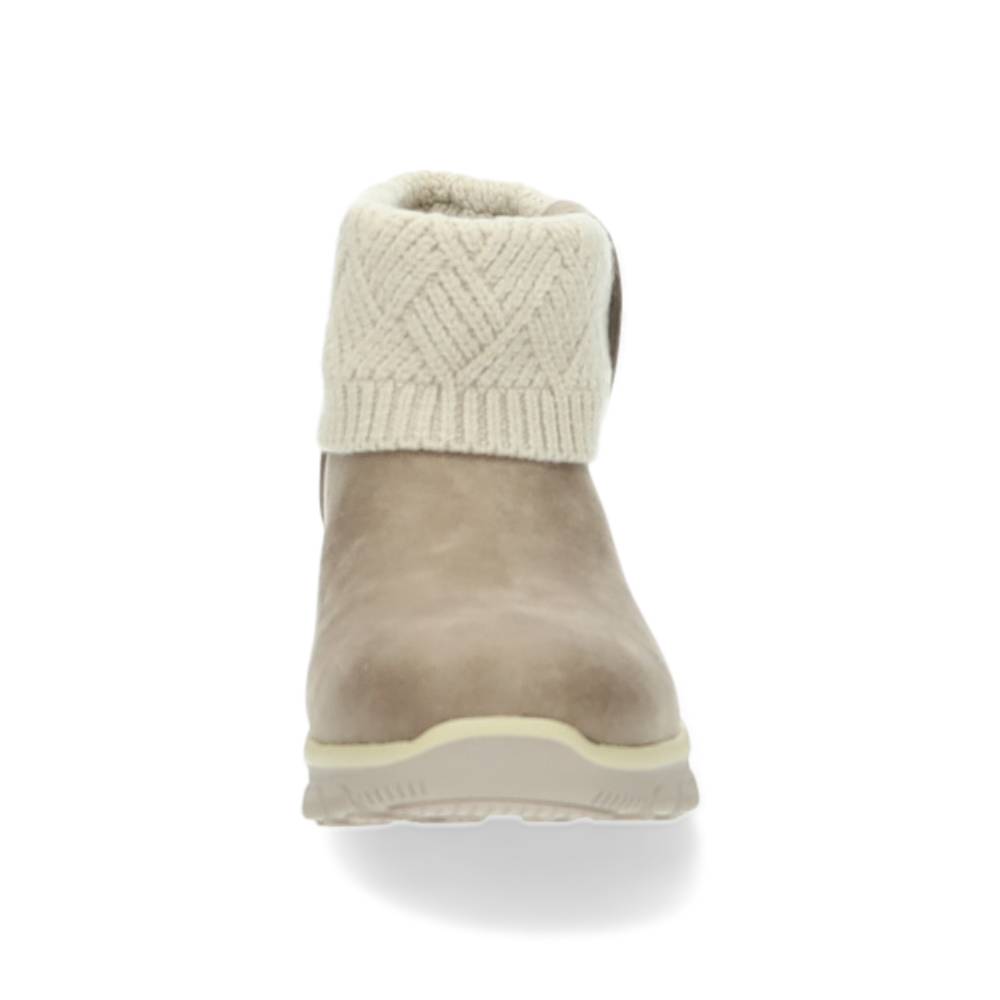 taupe enkellaars