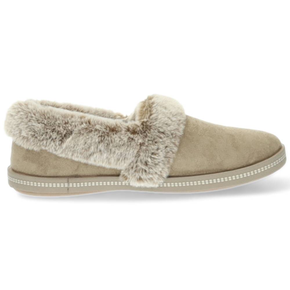 taupe pantoffel