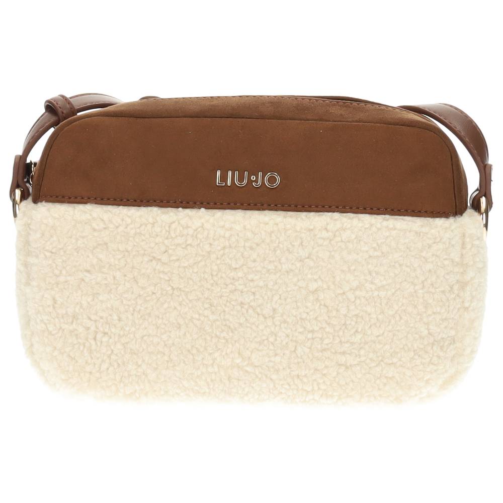 beige handtas