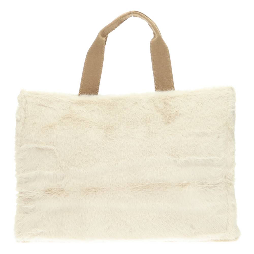 beige handtas