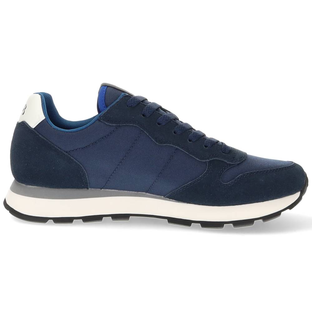blauwe sneaker