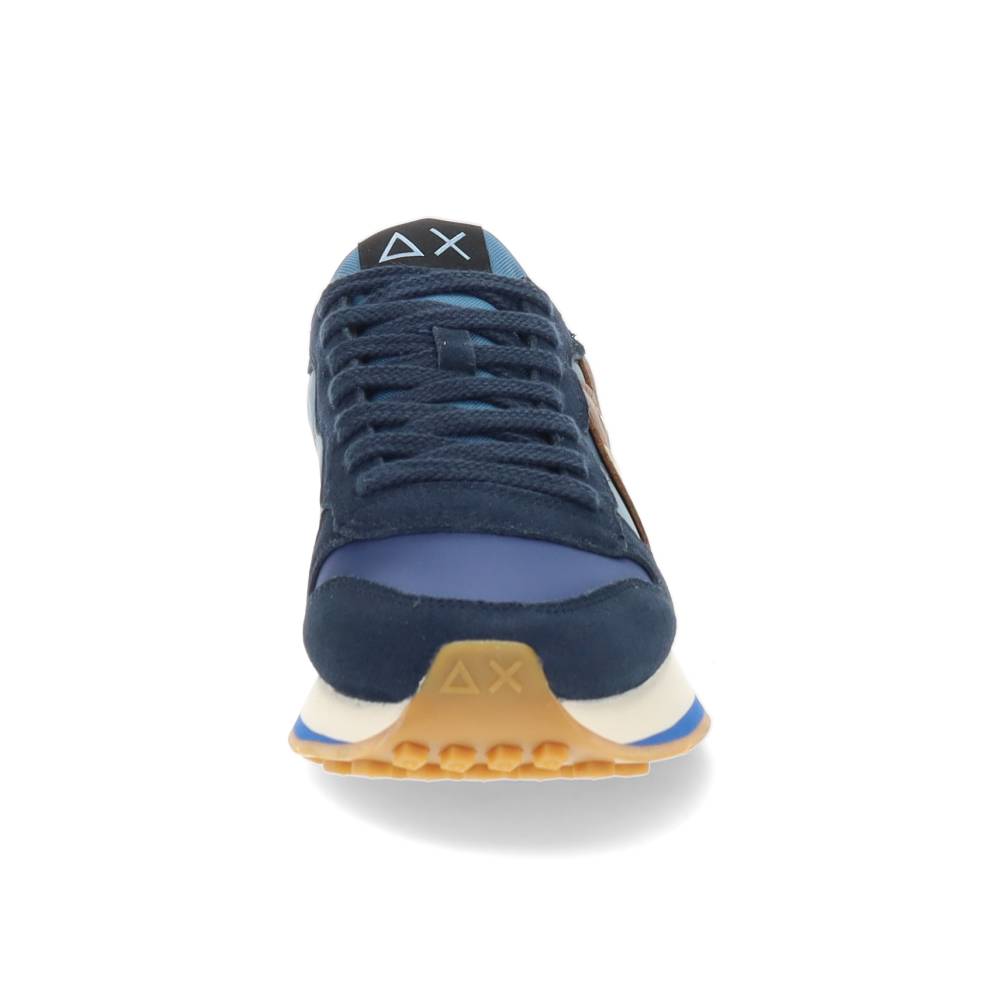 blauwe sneaker