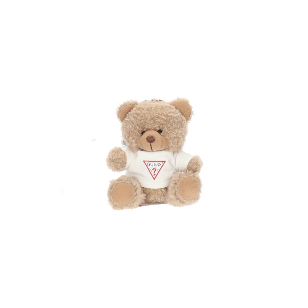 beige beer sleutelhanger GUESS