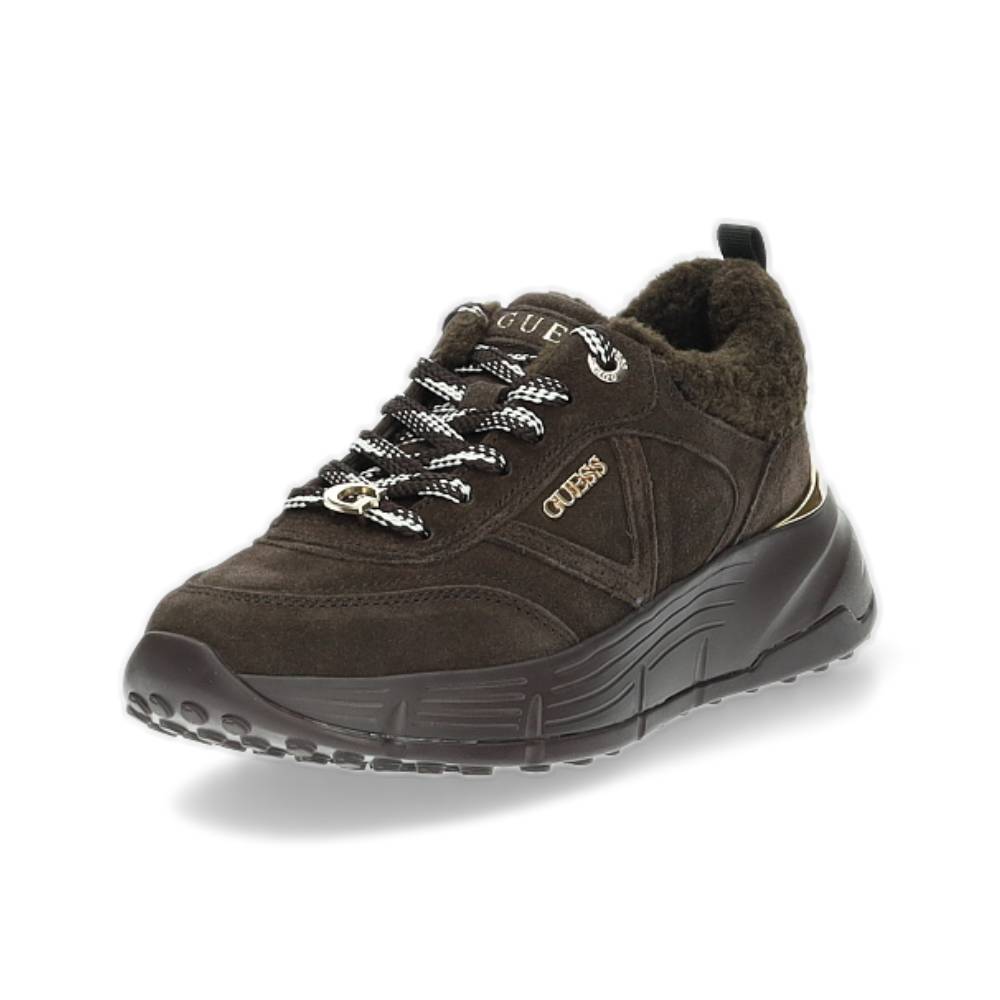 bruine sneaker