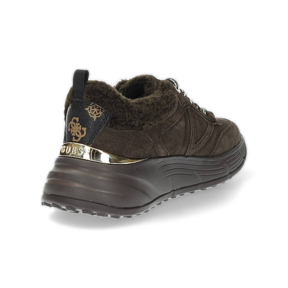 bruine sneaker