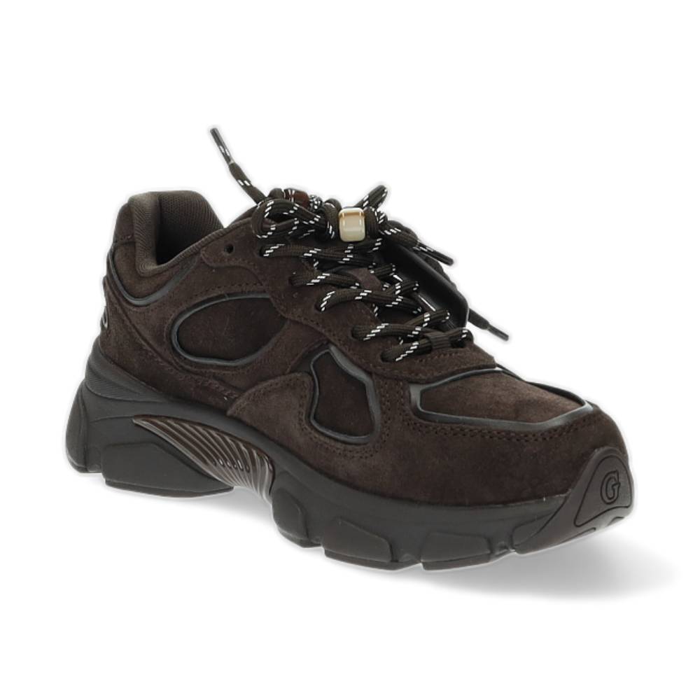 donkerbruine sneaker