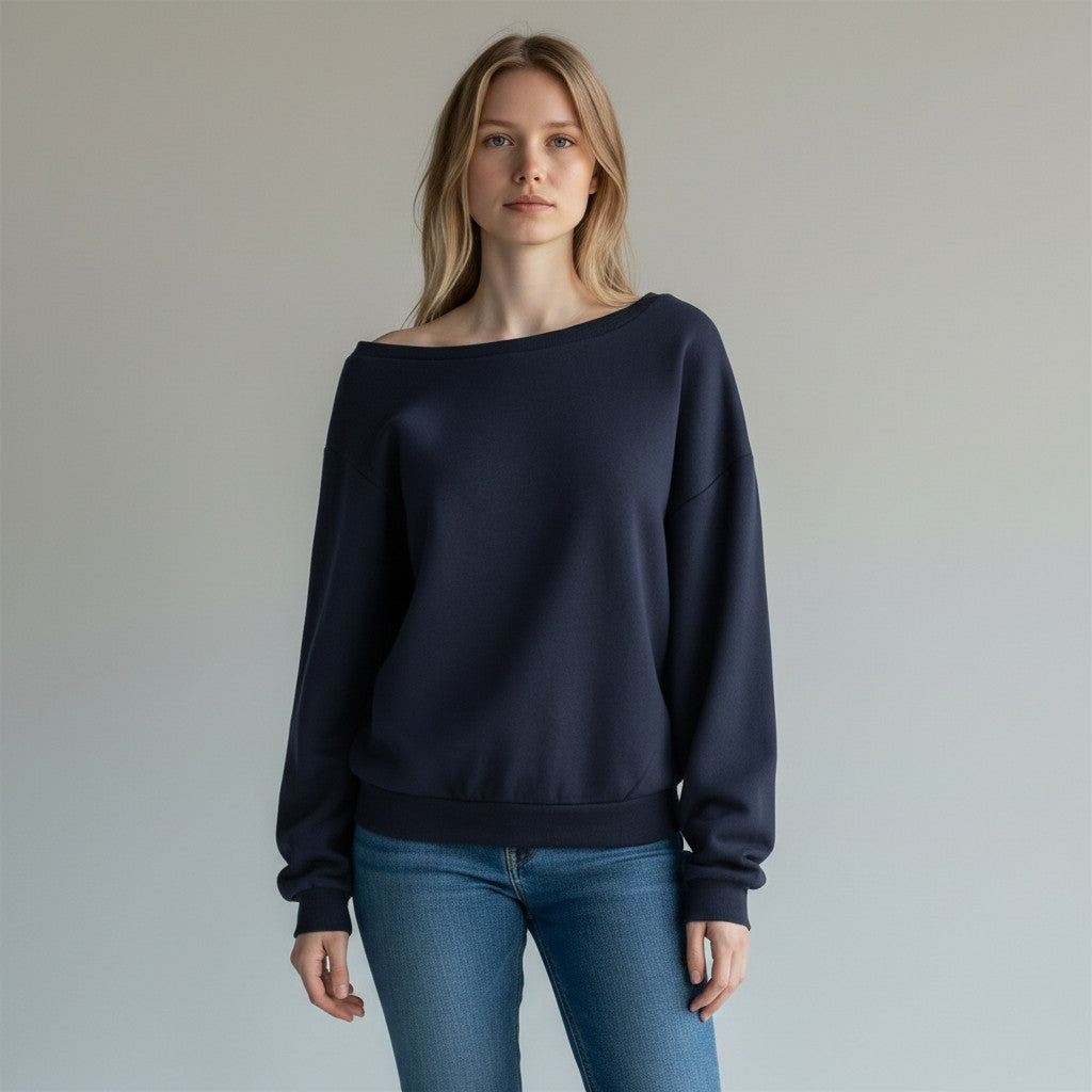 blauwe trui