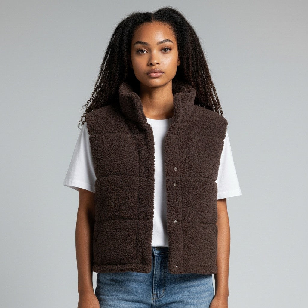 bruine bodywarmer