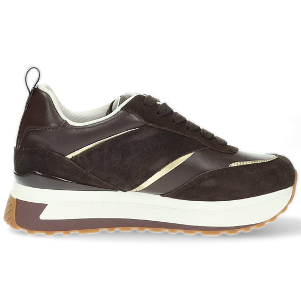 donkerbruine sneaker