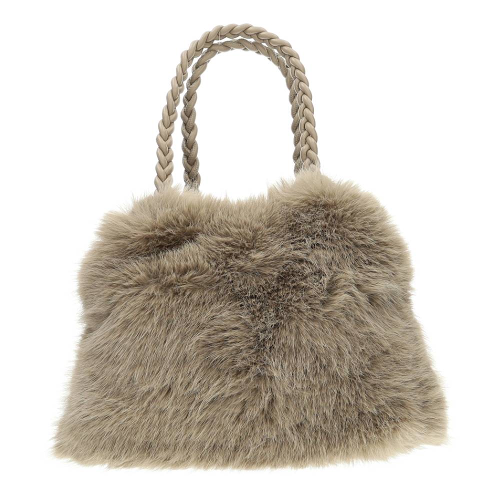 taupe handtas