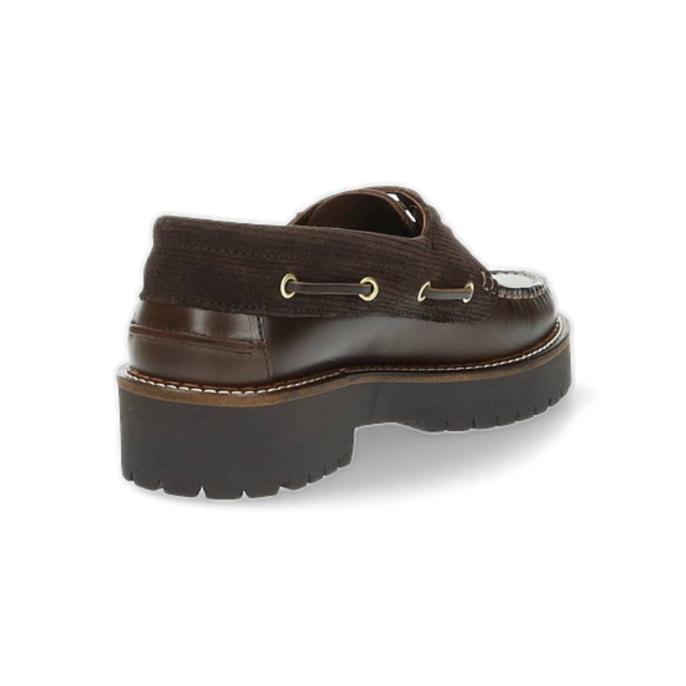 bruine bootschoen