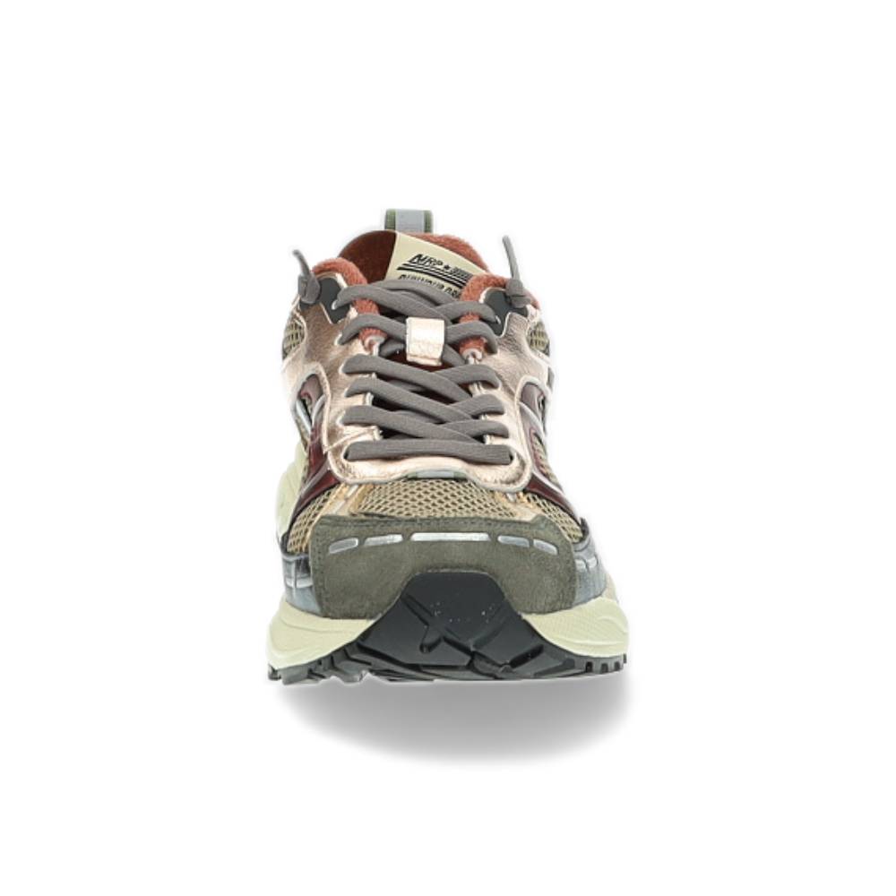 goud/bordeaux sneaker