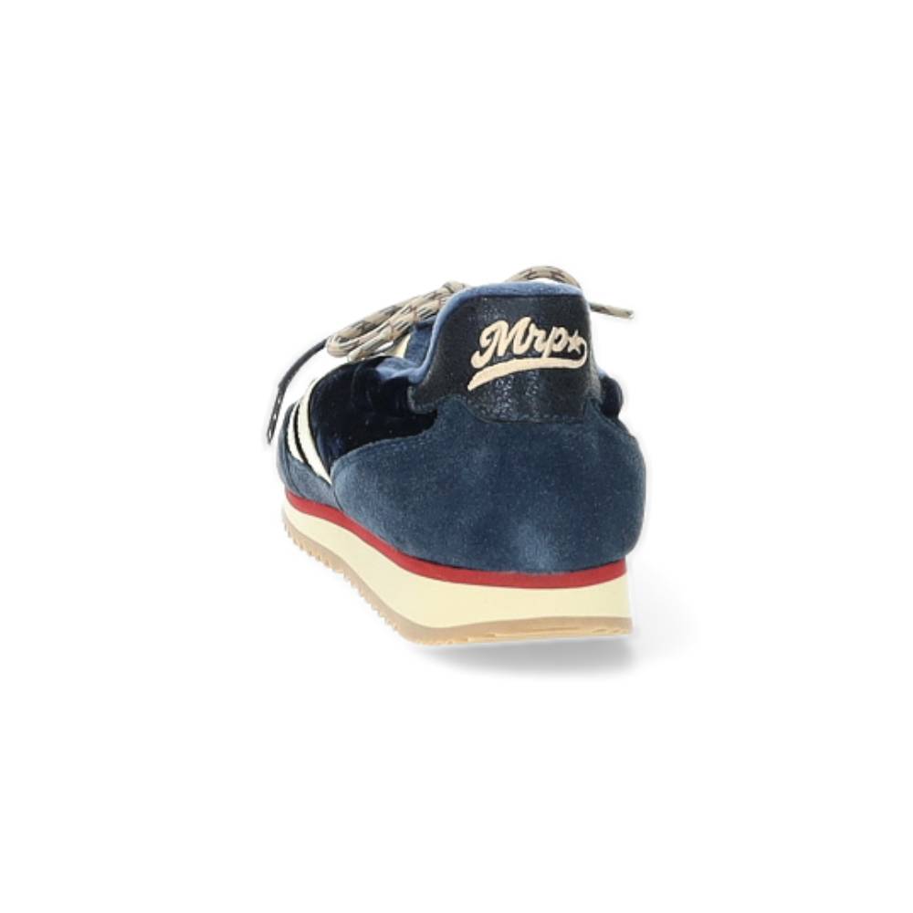 blauwe sneaker