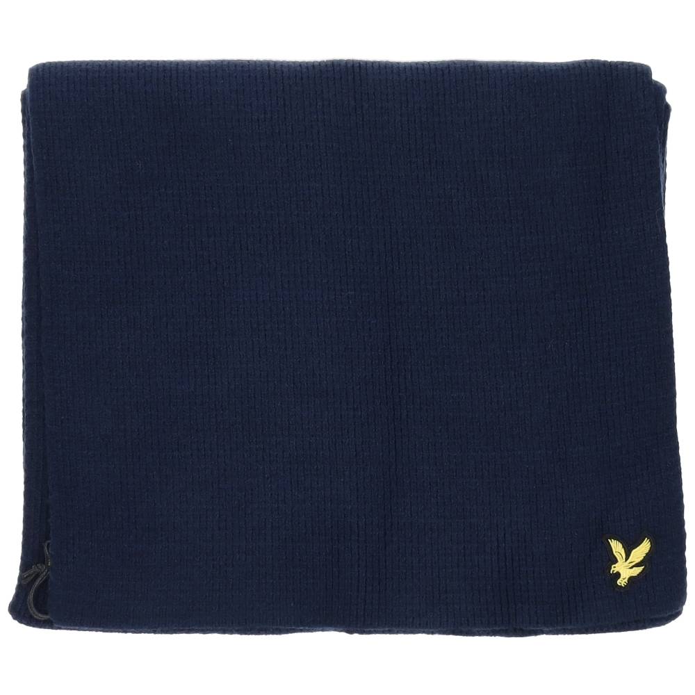 donkerblauwe sjaal van Lyle&Scott
