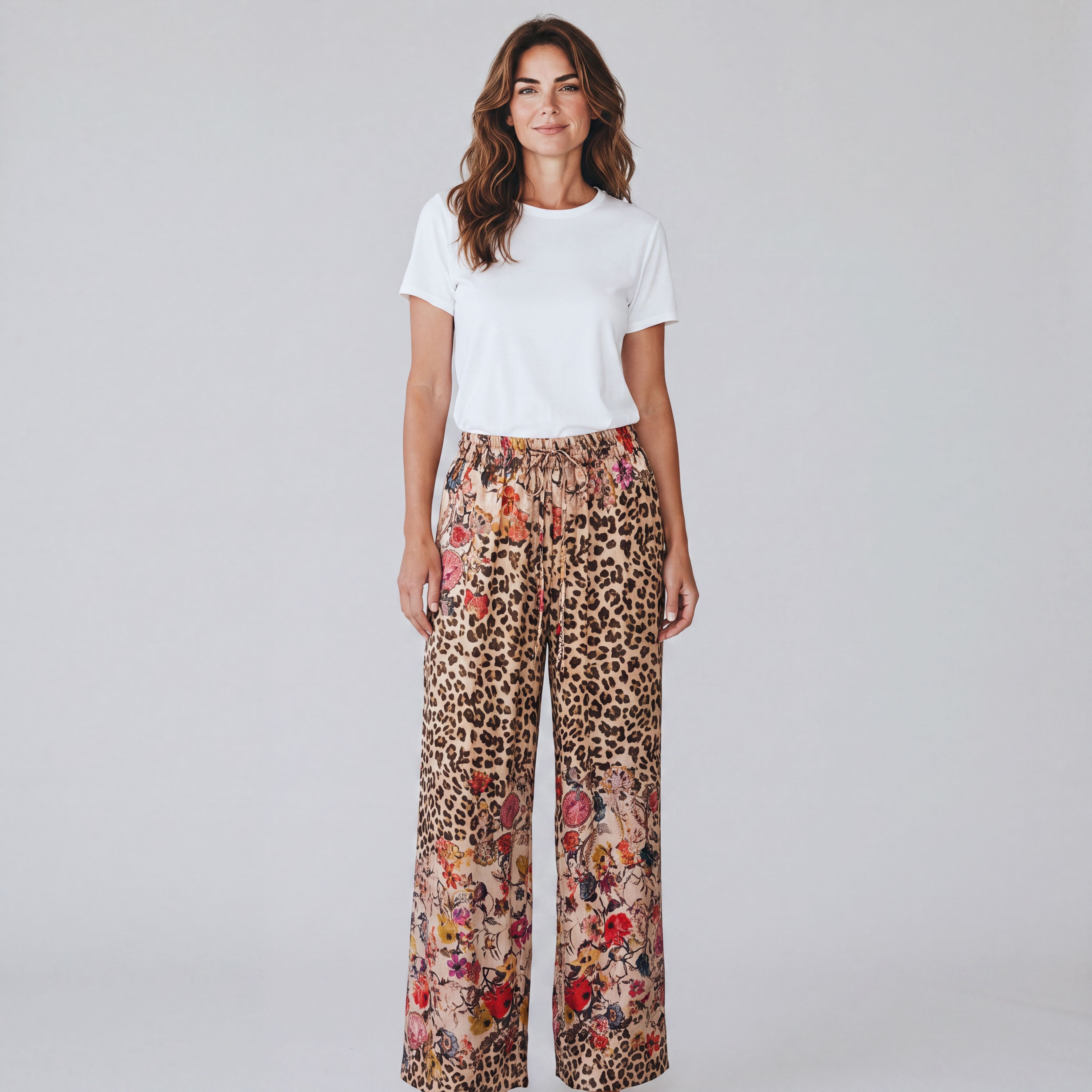 lange beige broek