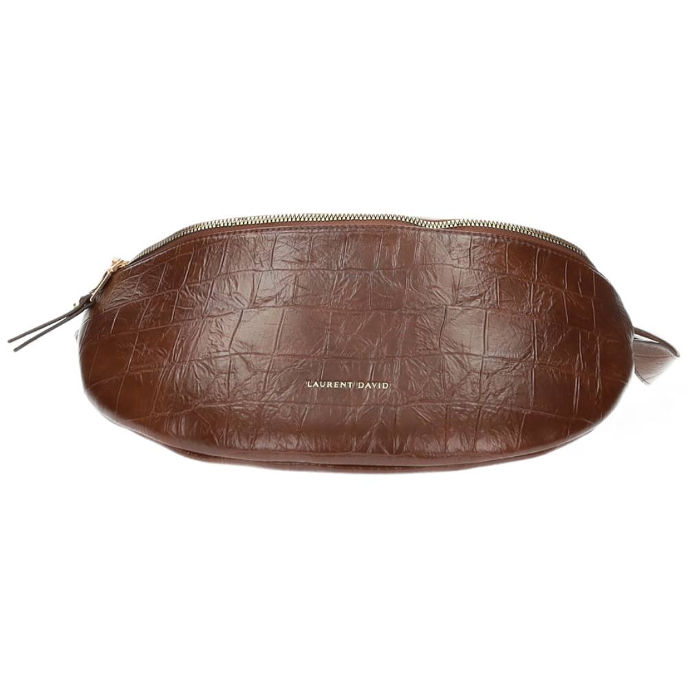 cognac handtas