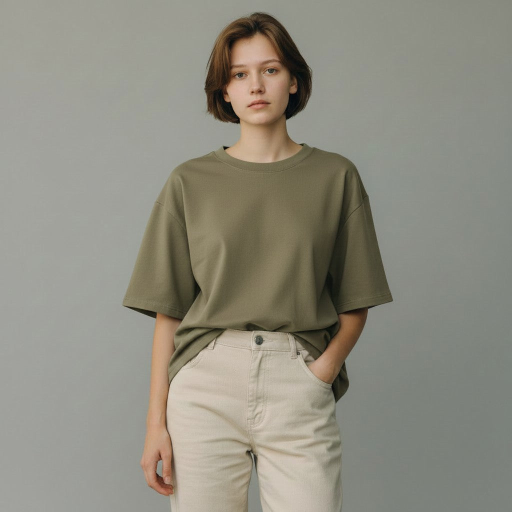 kaki t-shirt