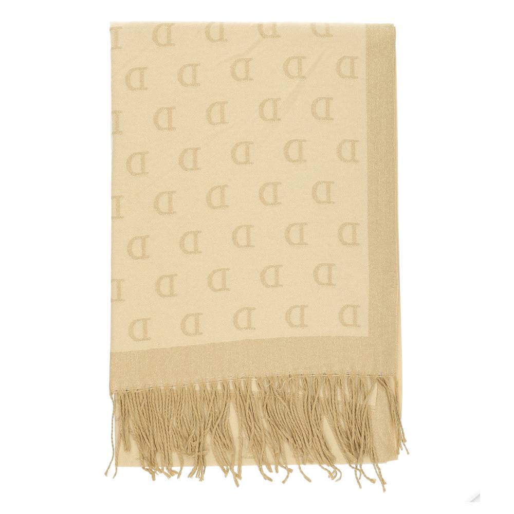 beige/gouden sjaal
