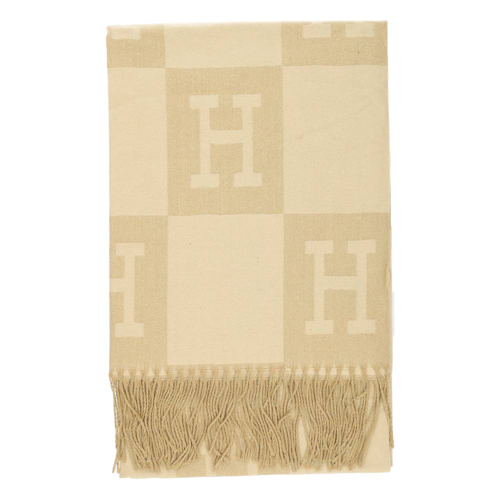 beige/gouden sjaal
