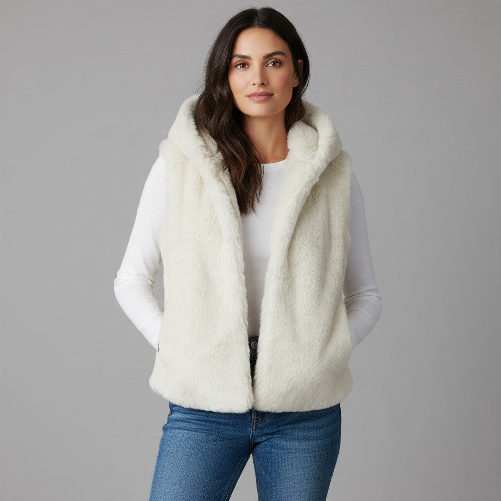 beige bodywarmer