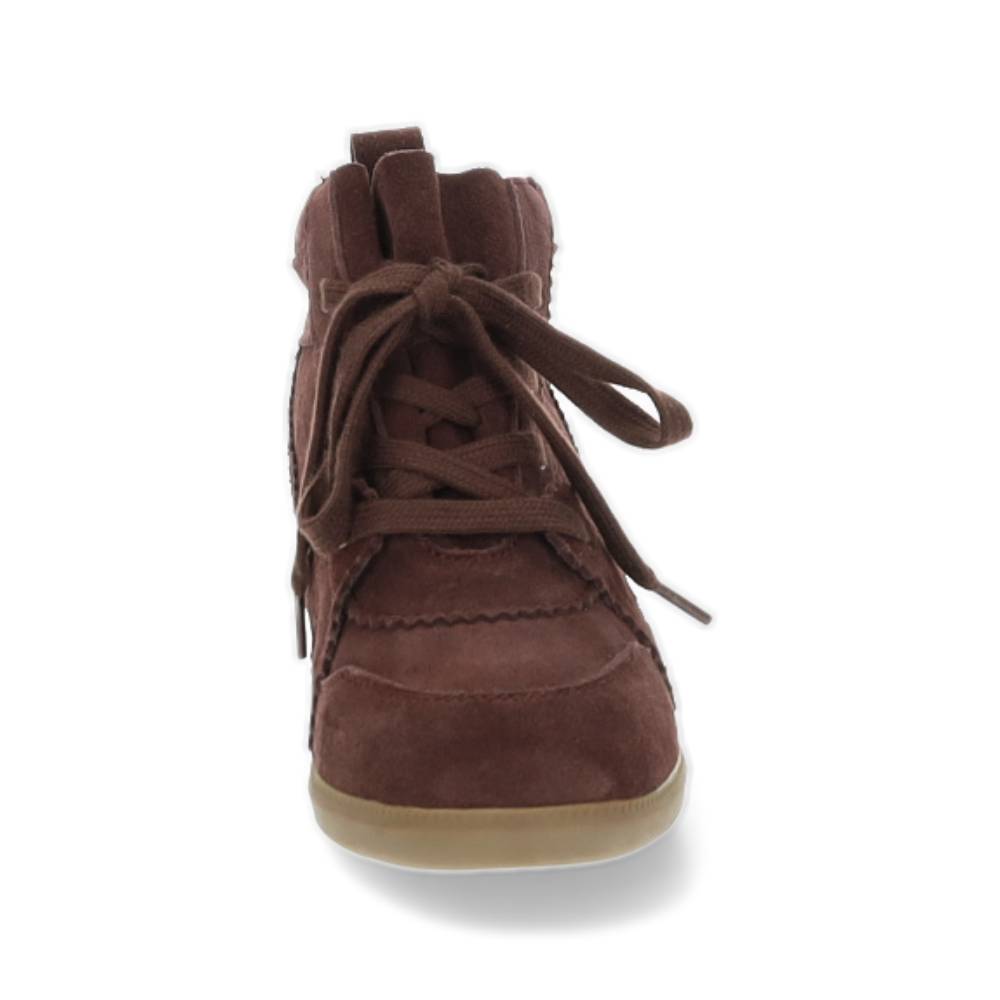 bordeaux hoge sneaker